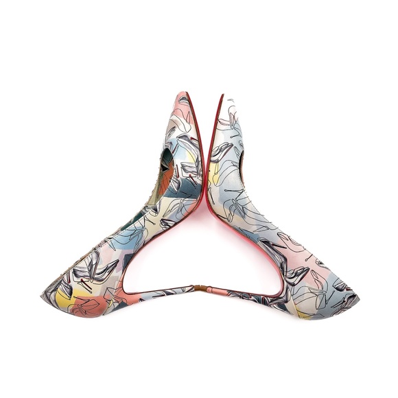 Christian Louboutin Kate Special Edition Pastel Pumps Heels EU 36.5 - Picture 4 of 8